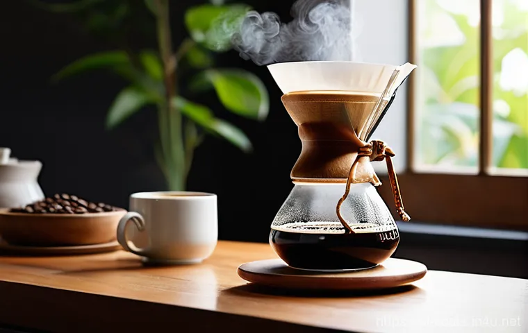 코스타리카 농업과 커피 산업 - **Prompt:** A close-up, authentic scene showcasing the natural processing method of Costa Rican coff...