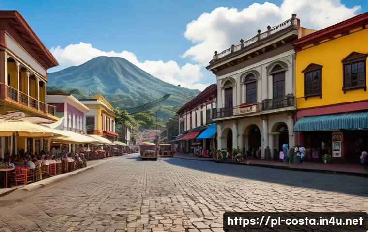 코스타리카 혁명과 내전 - **Prompt: Pre-War Political Tensions in 1940s Costa Rica**
    A realistic depiction of a bustling t...